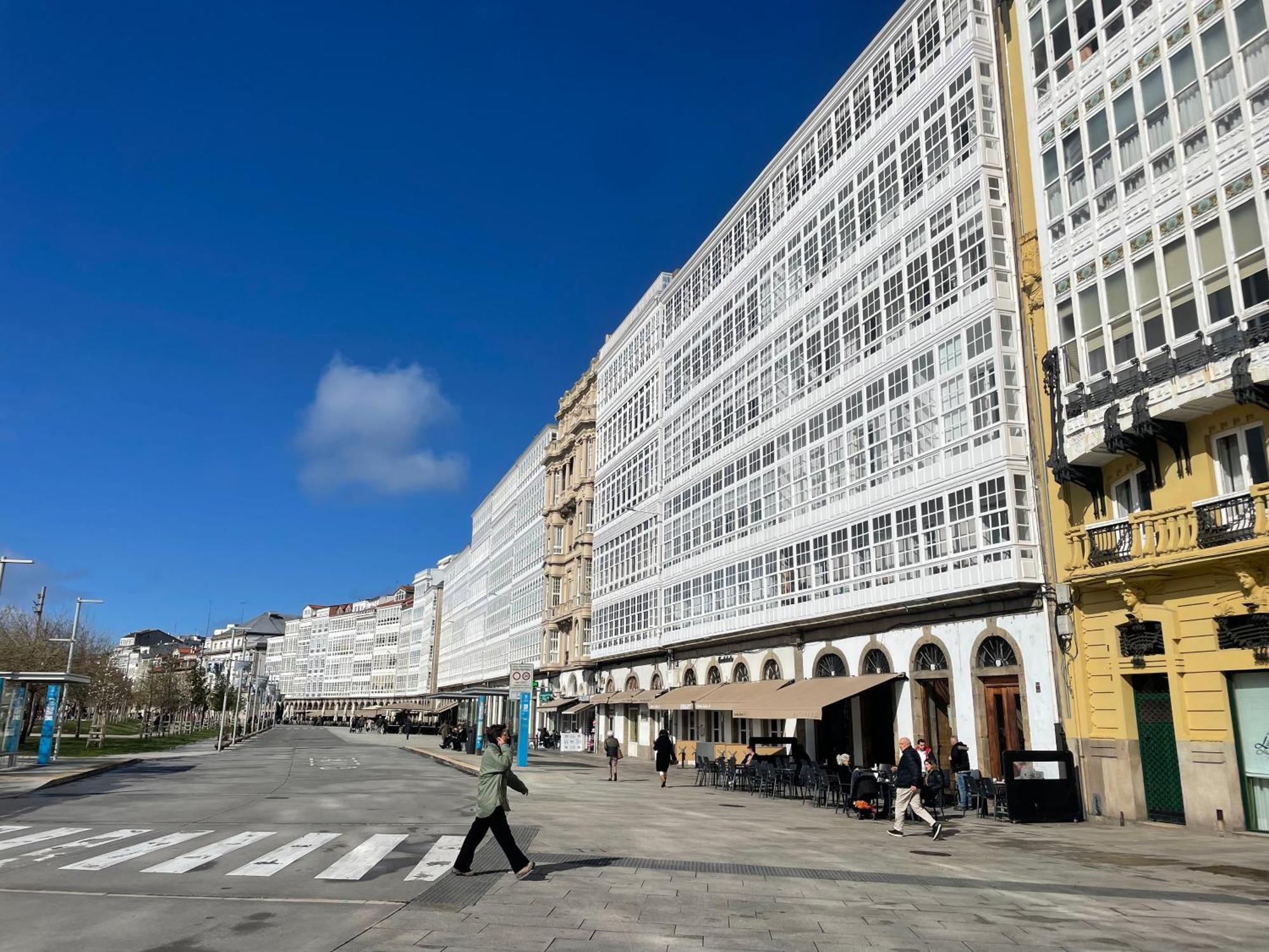 Ferienwohnung La Casa De Maria Pita A Coruña Exterior foto